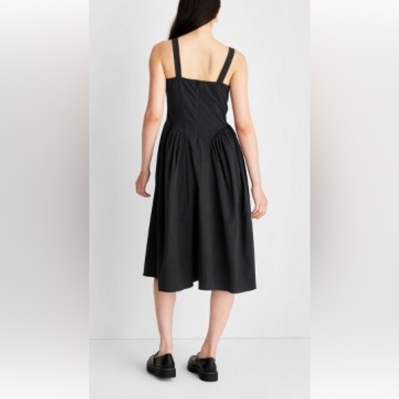 NWOT Women’s Strappy Fit and Flare Midi Dress Baby Future Collective - Picture 3 of 7